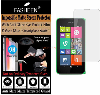 Fasheen Tempered Glass Guard for NOKIA LUMIA 530 (Matte Finish)(Pack of 1)