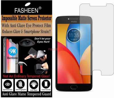 Fasheen Tempered Glass Guard for MOTOROLA E4 PLUS MT6737 (Matte Finish)(Pack of 1)