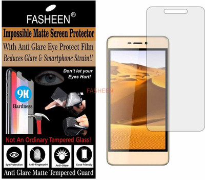 Fasheen Tempered Glass Guard for MICROMAX CANVAS JUICE A1 Q4251 (Matte Finish)(Pack of 1)