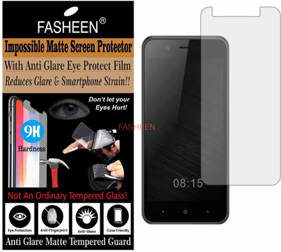 Fasheen Tempered Glass Guard for MICROMAX SPARK 4G PRIME Q452 (Matte Finish)(Pack of 1)