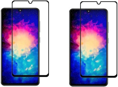 NIMMIKA ENTERPRISES Edge To Edge Tempered Glass for Itel Vision 1 Tempered Glass 11D(Pack of 2)