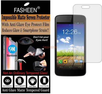 Fasheen Tempered Glass Guard for MICROMAX CANVAS A1 AQ4501 (Matte Finish)(Pack of 1)