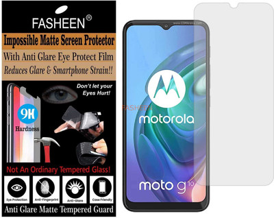Fasheen Tempered Glass Guard for MOTOROLA G10 POWER (Matte Finish)(Pack of 1)
