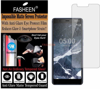Fasheen Tempered Glass Guard for NOKIA 5 2018 (Matte Finish)(Pack of 1)