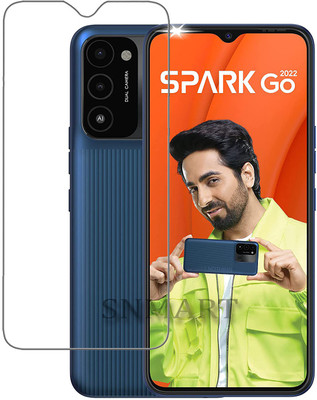 SNMART Tempered Glass Guard for Tecno Spark Go 2022(Pack of 1)
