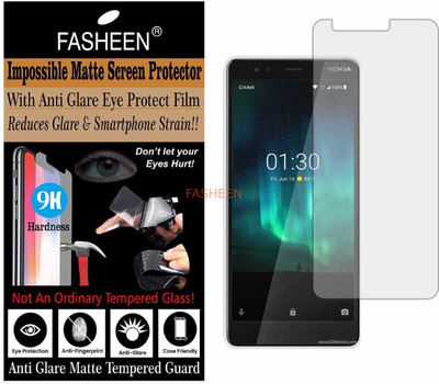 Fasheen Tempered Glass Guard for NOKIA 3.1C (Matte Finish)(Pack of 1)
