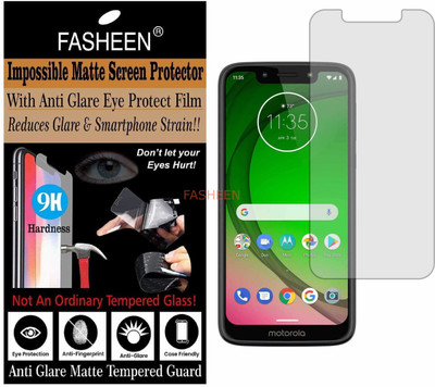 Fasheen Tempered Glass Guard for MOTO G7 PLAY (Matte Finish)(Pack of 1)