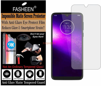 Fasheen Tempered Glass Guard for MOTOROLA ONE MACRO (Matte Finish)(Pack of 1)
