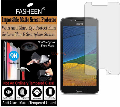 Fasheen Tempered Glass Guard for MOTOROLA MOTO G5 (Matte Finish)(Pack of 1)