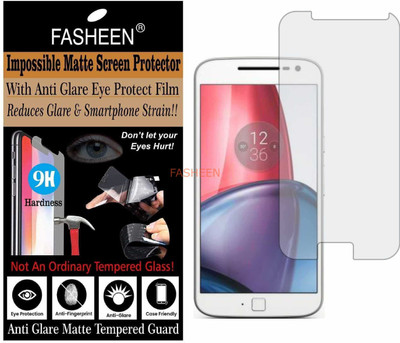 Fasheen Tempered Glass Guard for MOTOROLA MOTO G4 PLUS (Matte Finish)(Pack of 1)