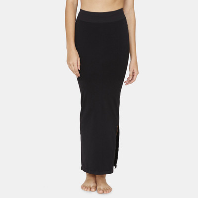 ZIVAME ZI3137-Black Polyester Petticoat(XL)