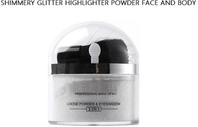 MYEONG 3D Use Perfect ILLumination Face And Body Makeup Highlighter powder(SILVER)