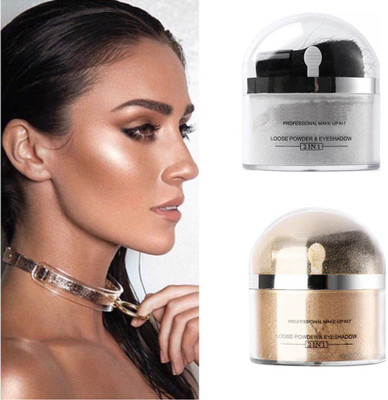 YAWI SHIMMER FACE & BODY INSTANT GLOW COMBO MAKE UP HIGHLIGHTER(SILVER, GOLD)