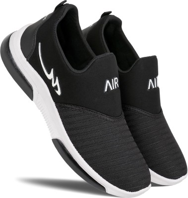 World Wear Footwear Exclusive Affordable Collection of Trendy & Stylish Sport Sneakers Shoes Running Shoes For Men(Black , 9)