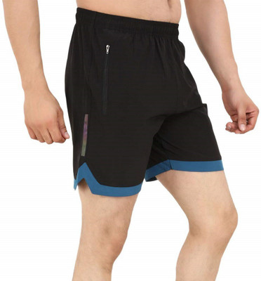 Kyk Solid Men Black Regular Shorts