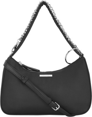 Forever Glam By Pantaloons Black Shoulder Bag Black Shoulder Bag