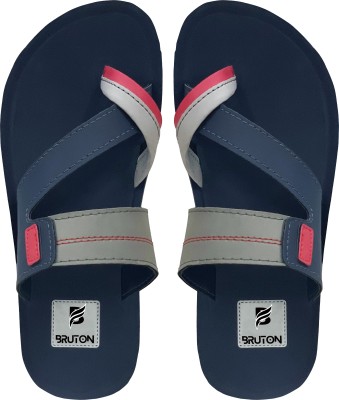 BRUTON Slippers(Grey, Navy 7)