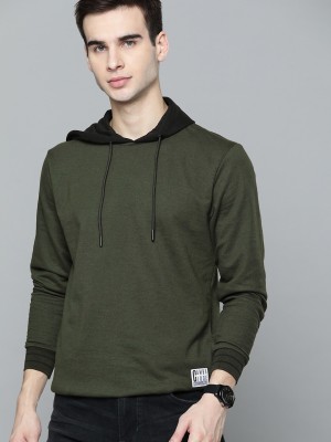 HARVARD Full Sleeve Solid Men Reversible Sweatshirt