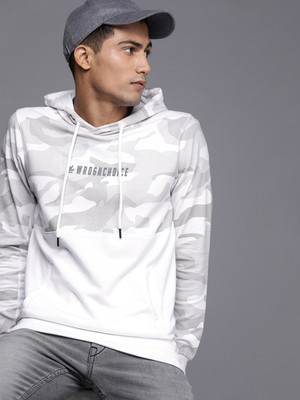 WROGN Full Sleeve Printed Men Reversible Sweatshirt