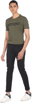 76% OFF on FLYING MACHINE Printed Men Round Neck Green T-Shirt 76% OFF on FLYING MACHINE Printed Men Round Neck Green T-Shirt