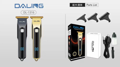 DALING 1316 Trimmer 30 min  Runtime 3 Length Settings(Multicolor)