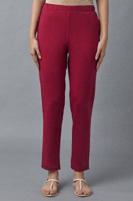 ELLEVEN Regular Fit Women Red Trousers