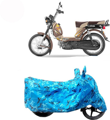 Exciting collections Two Wheeler Cover for TVS(XL 100, Blue)