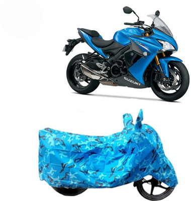 Exciting collections Two Wheeler Cover for Suzuki(GSX S1000F, Blue)