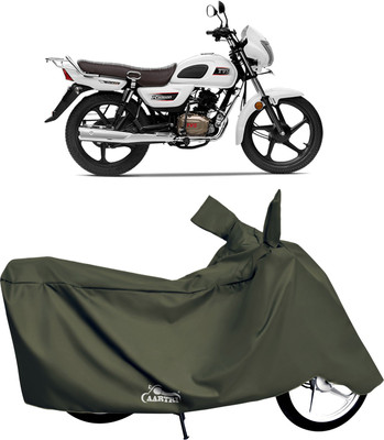 XAFO Waterproof Two Wheeler Cover for TVS(Radeon, Green)