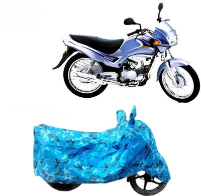 Exciting collections Two Wheeler Cover for Kinetic(GF Lazer, Blue)