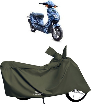 XAFO Waterproof Two Wheeler Cover for Hero(Electric, Green)