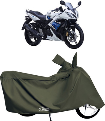 DROHAR Waterproof Two Wheeler Cover for Yamaha(R15S, Green)