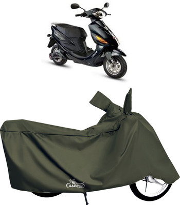 DROHAR Waterproof Two Wheeler Cover for Hero(Electric, Green)