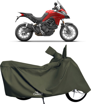 DROHAR Waterproof Two Wheeler Cover for Ducati(Multistrada, Green)