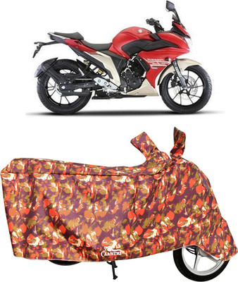 XAFO Waterproof Two Wheeler Cover for Yamaha(Fazer-250, Multicolor)
