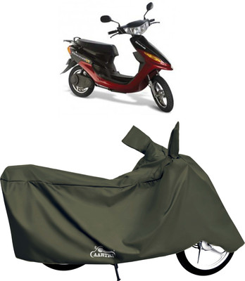 XAFO Waterproof Two Wheeler Cover for Indus(Yo, Green)