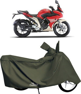 XAFO Waterproof Two Wheeler Cover for Yamaha(Fazer-250, Green)