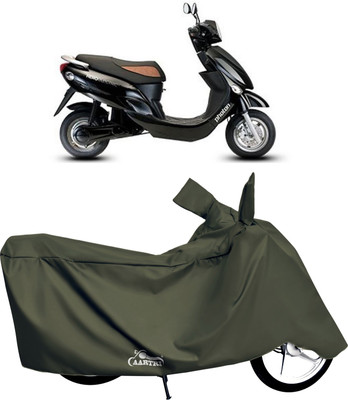 XAFO Waterproof Two Wheeler Cover for Hero(Electric, Green)