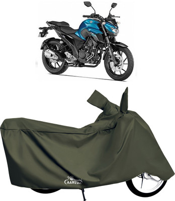 XAFO Waterproof Two Wheeler Cover for Yamaha(FZ-25, Green)