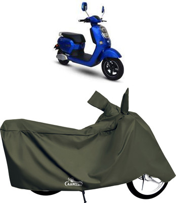 XAFO Waterproof Two Wheeler Cover for Okinawa(Cruiser, Green)