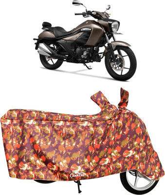 DROHAR Waterproof Two Wheeler Cover for Suzuki(Intruder, Multicolor)