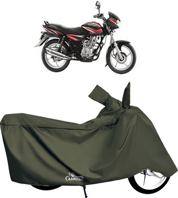 XAFO Waterproof Two Wheeler Cover for Bajaj(Discover, Green)