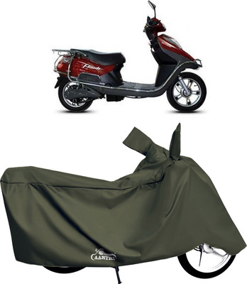 XAFO Waterproof Two Wheeler Cover for Hero(Electric, Green)
