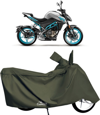 DROHAR Waterproof Two Wheeler Cover for CFMoto(300NK, Green)