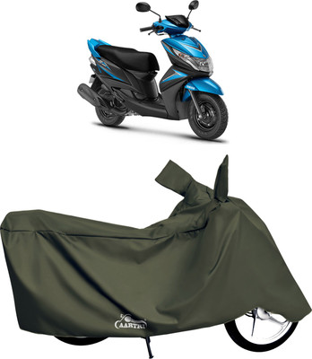 DROHAR Waterproof Two Wheeler Cover for Yamaha(Ray, Green)
