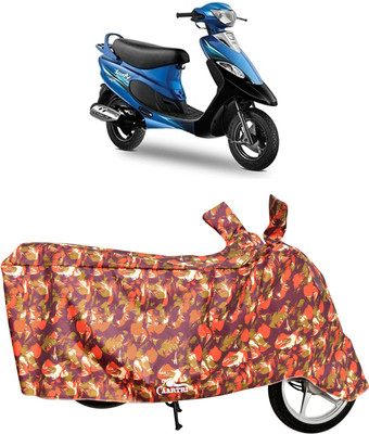 DROHAR Waterproof Two Wheeler Cover for TVS(Pep+, Multicolor)