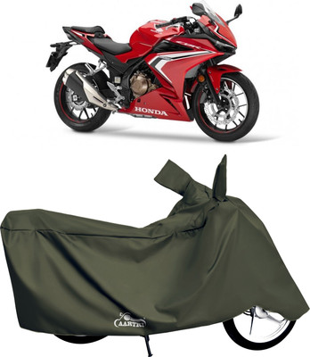 XAFO Waterproof Two Wheeler Cover for Honda(CBR500R, Green)