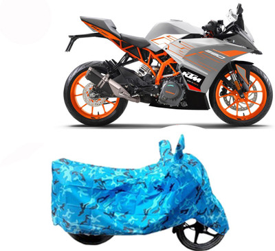 Exciting collections Two Wheeler Cover for KTM(RC 390, Blue)