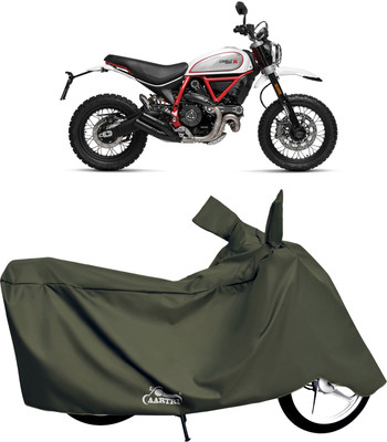 XAFO Waterproof Two Wheeler Cover for Ducati(Scrambler, Green)