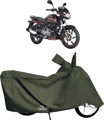 XAFO Waterproof Two Wheeler Cover for Bajaj(Pulsar, Green)